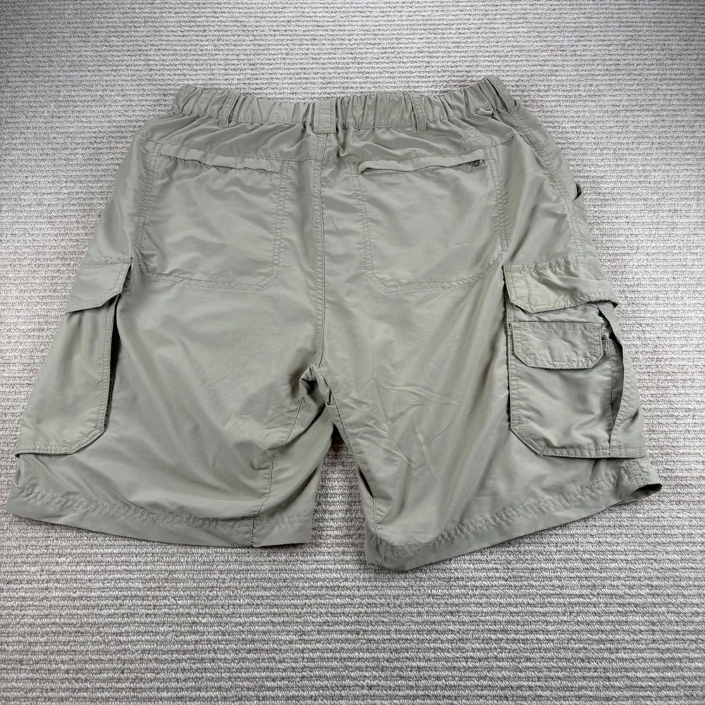 REI Cargo‎ Shorts Mens Large Tan Khaki Gorpcore Hiking Outdoor